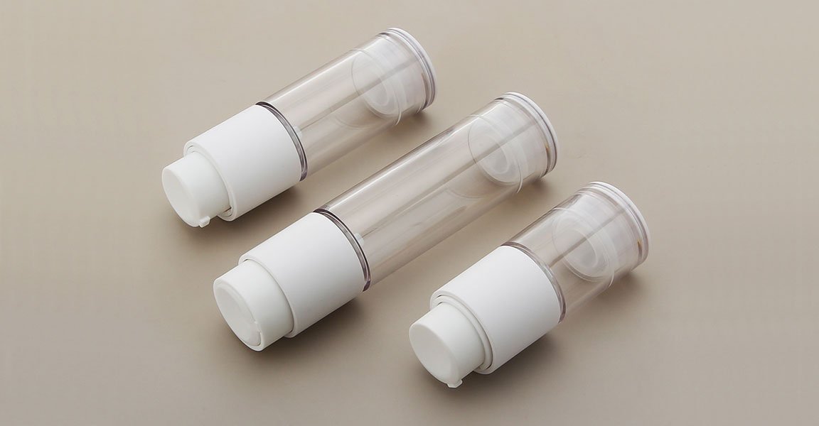 Airless Pump Twist Bottle15ml 30ml 50ml airless pump twist bottle