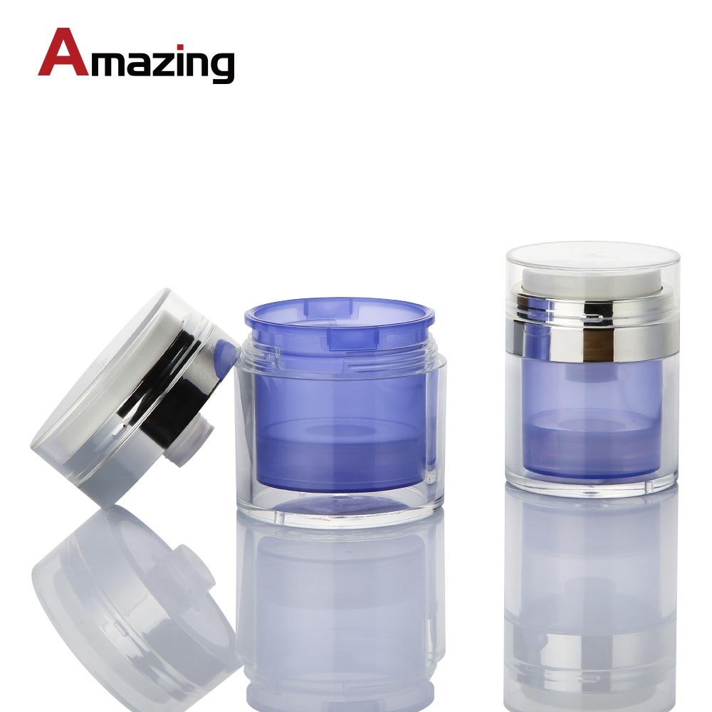 Refillable Airless Pump Jaracrylic airless pump jar