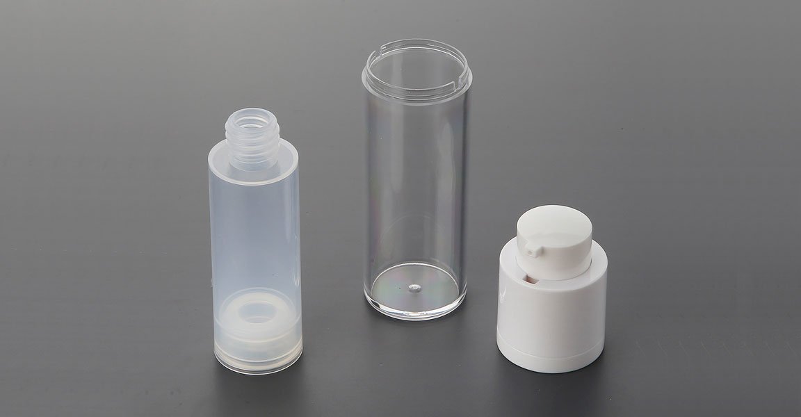 Round Twist Up Airless Bottleround twist lock airless bottle