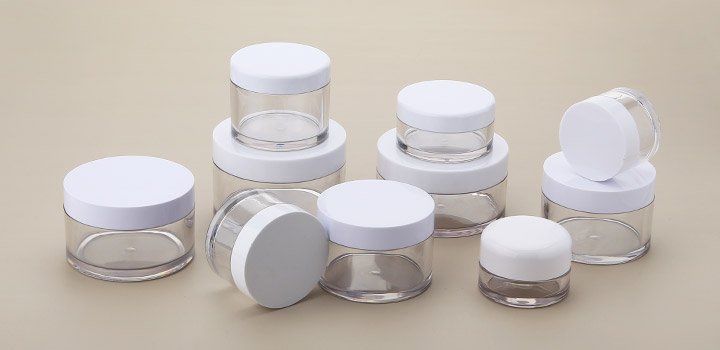 What are cosmetic jars made of ?PETG cream jar