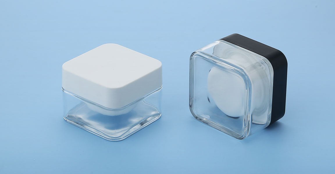 Square Cream Glass Jarsquare cream glass jar manufacturer